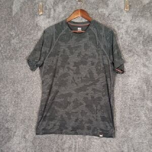 Saxx Mens Aerator Short Sleeve Quick Moisture Running Gym Size Large